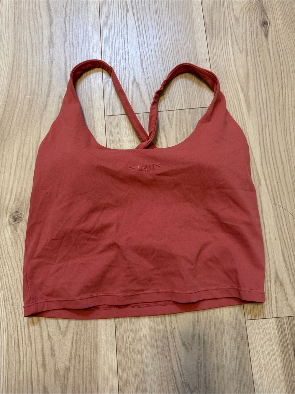 Vitality orange Bralette Tank - Women Intimates